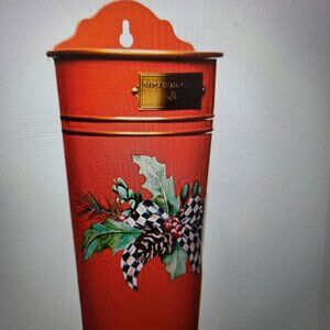 Mackenzie Childs Holiday Wall Bucket